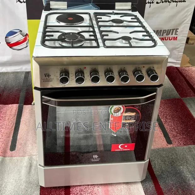 BJS Elite 60*60cm 3g+1e Standing Cooker With Electric Oven