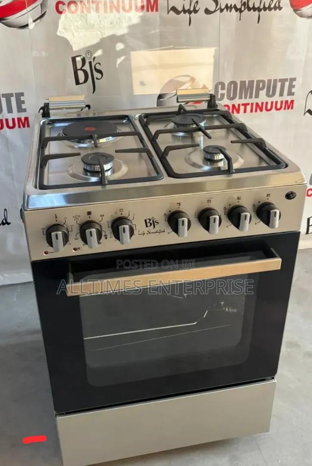 BJS Elite 60*60cm 3g+1e Standing Cooker With Electric Oven