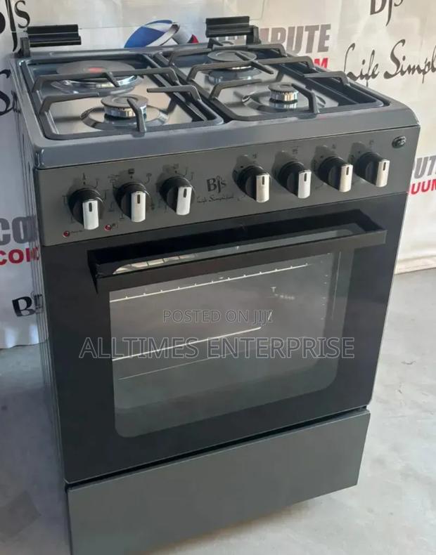 BJS Elite 60*60cm 3g+1e Standing Cooker With Electric Oven