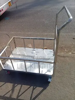 Stainless Steel Luggage Trolley