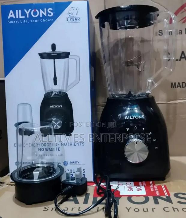 Ailyons 2 in 1 Quality Blender With Grinder