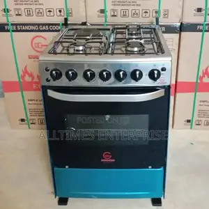 Eurochef 60*65cm 3g+1e Standing Cooker With Electric Oven