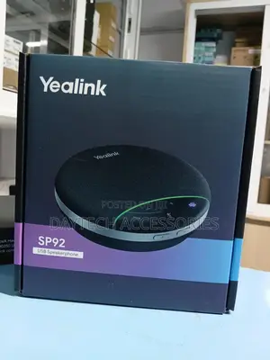 Yealink Sp92 Usb Speakerphone - Black