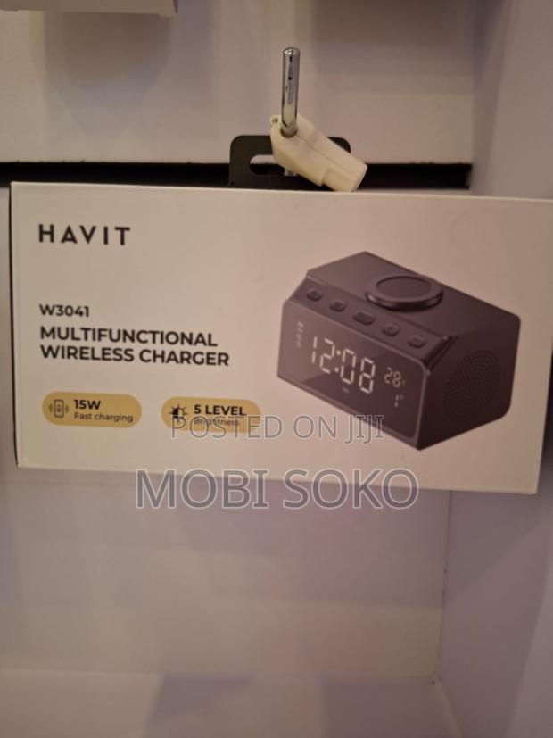 Havit 6-in-1 Bluetooth Speaker W3041 Wireless Charger - thumbnail 2