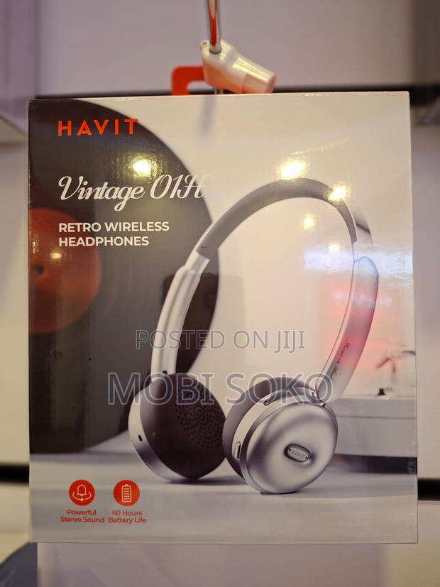 Havit H616bt Vintage Bluetooth Headphones - thumbnail 2