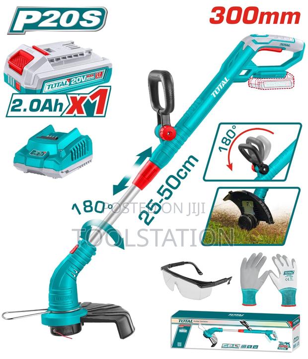 Cordless Grass Trimmer With Battery and Charger LTD Offer Tgtli20301