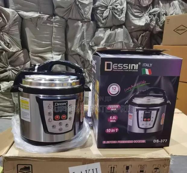 6 Litre Dessini Electric Pressure Cooker Pressure Cooker