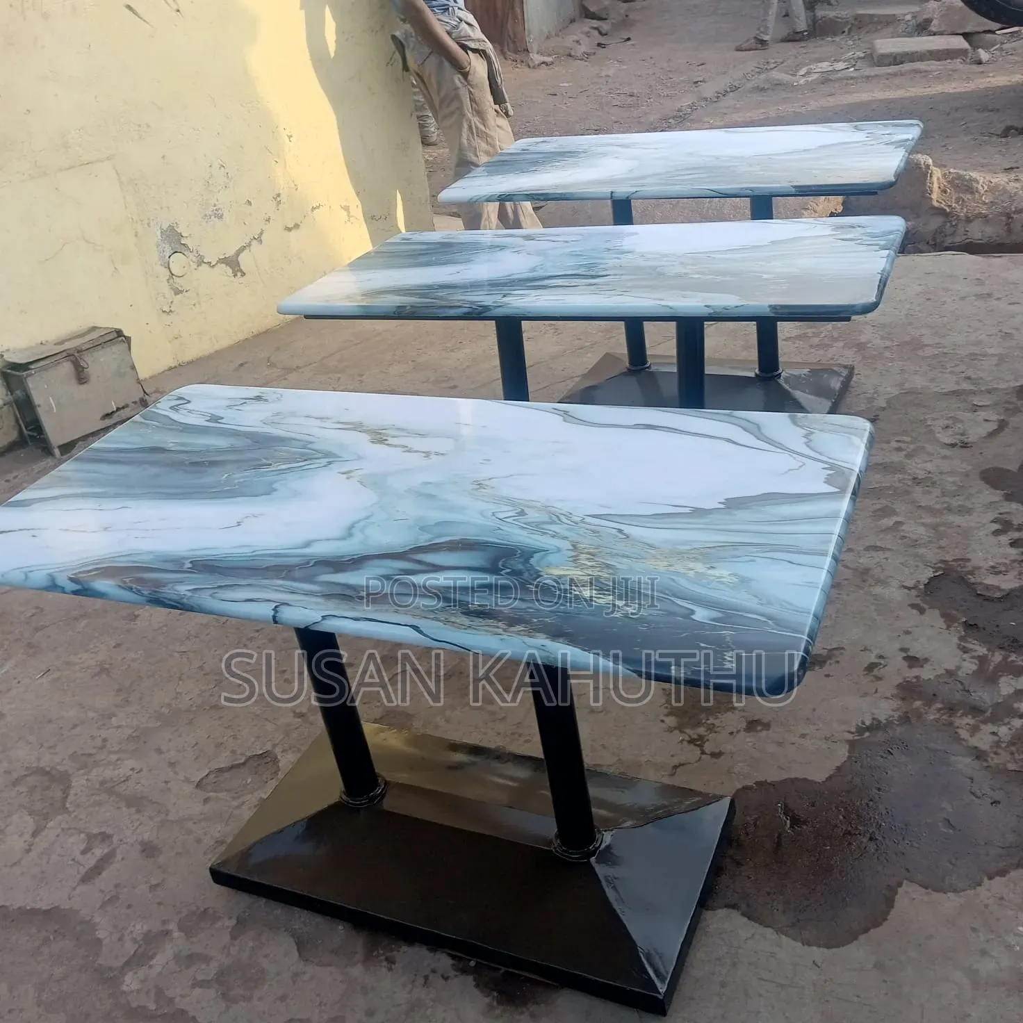 Solid Epoxy Resin Tables