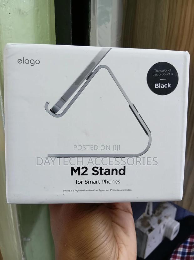 Elago Aluminium M2 Stand for Smartphone Dark Grey - main view