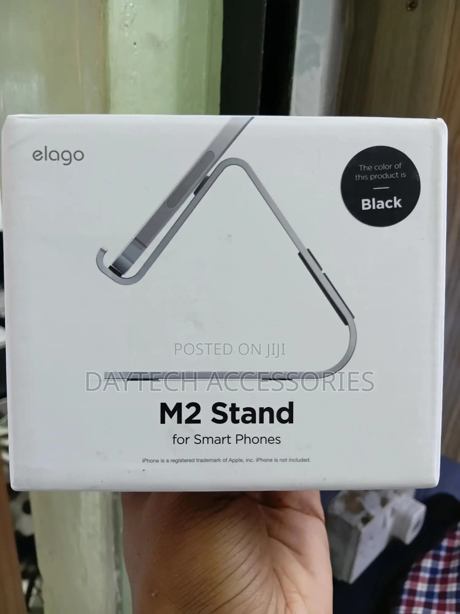 Elago Aluminium M2 Stand for Smartphone Dark Grey