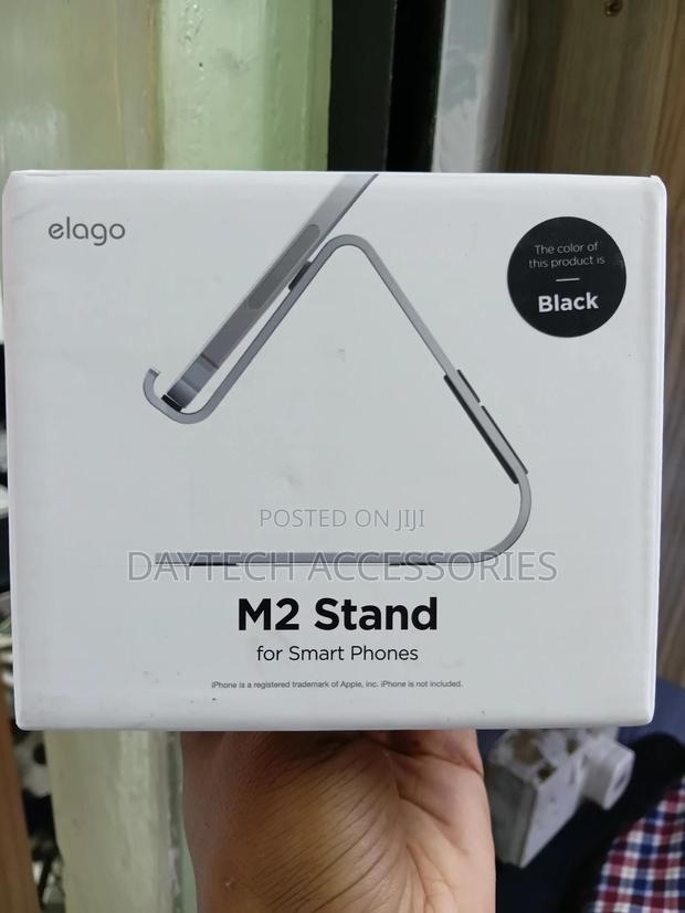 Elago Aluminium M2 Stand for Smartphone Dark Grey - thumbnail 2