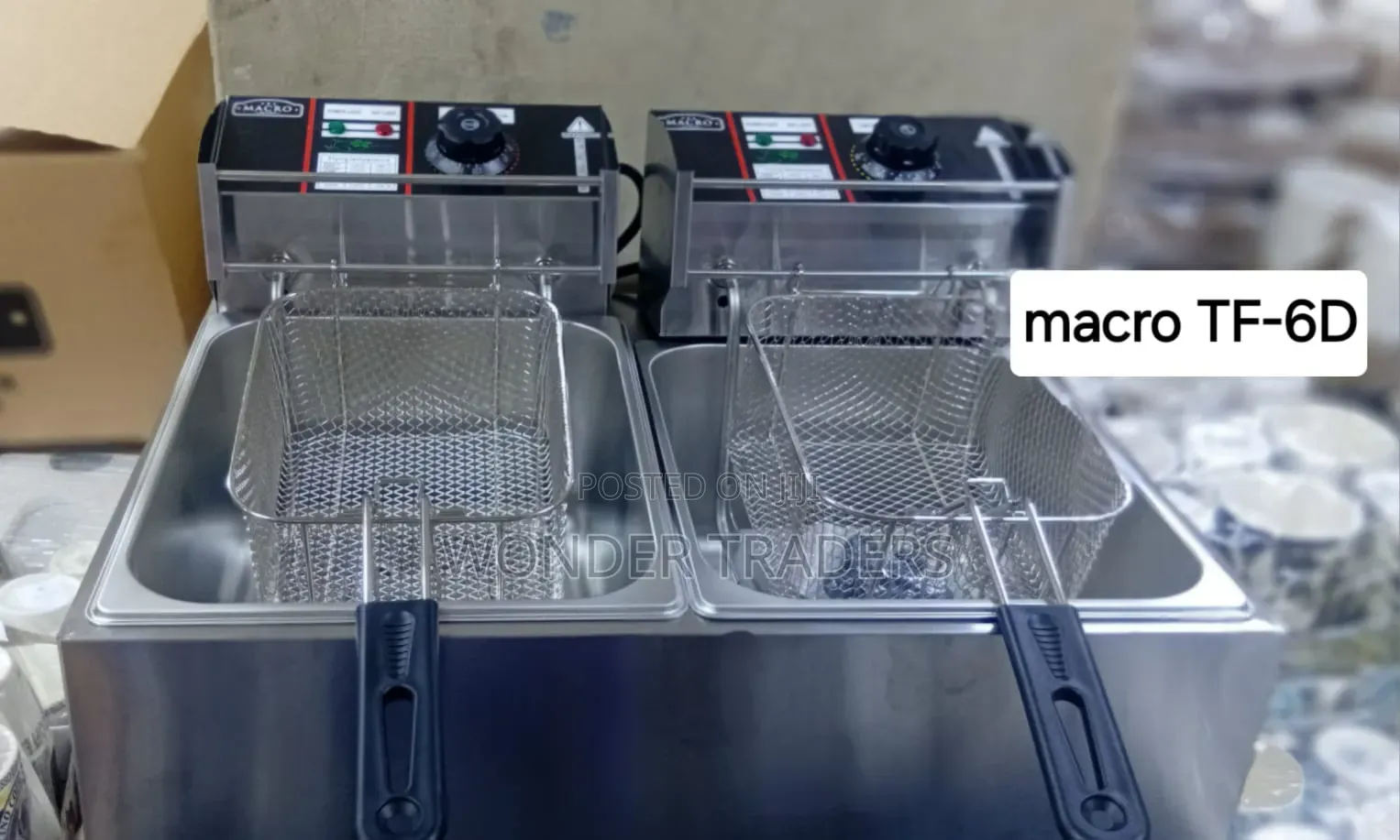 Macro Deep Fryer
 Double