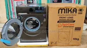 *Mika Washing Machine 10kg Front Load Washing Machine Wash and Spin