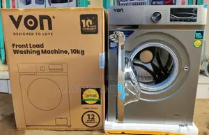 Von Washing Machine 10kg Front Load Wash and Spin Fully Automatic