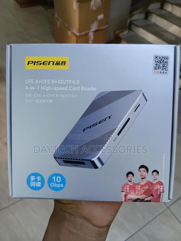 Pisen High Speed 4-in-1 Card Reader - Cf Express a/B - thumbnail 3