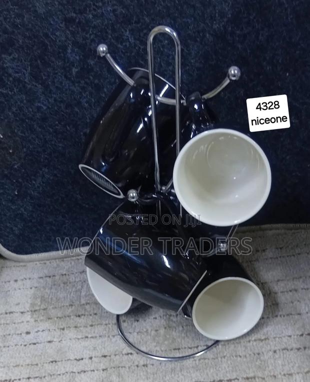 Black Mug 6pcs Set