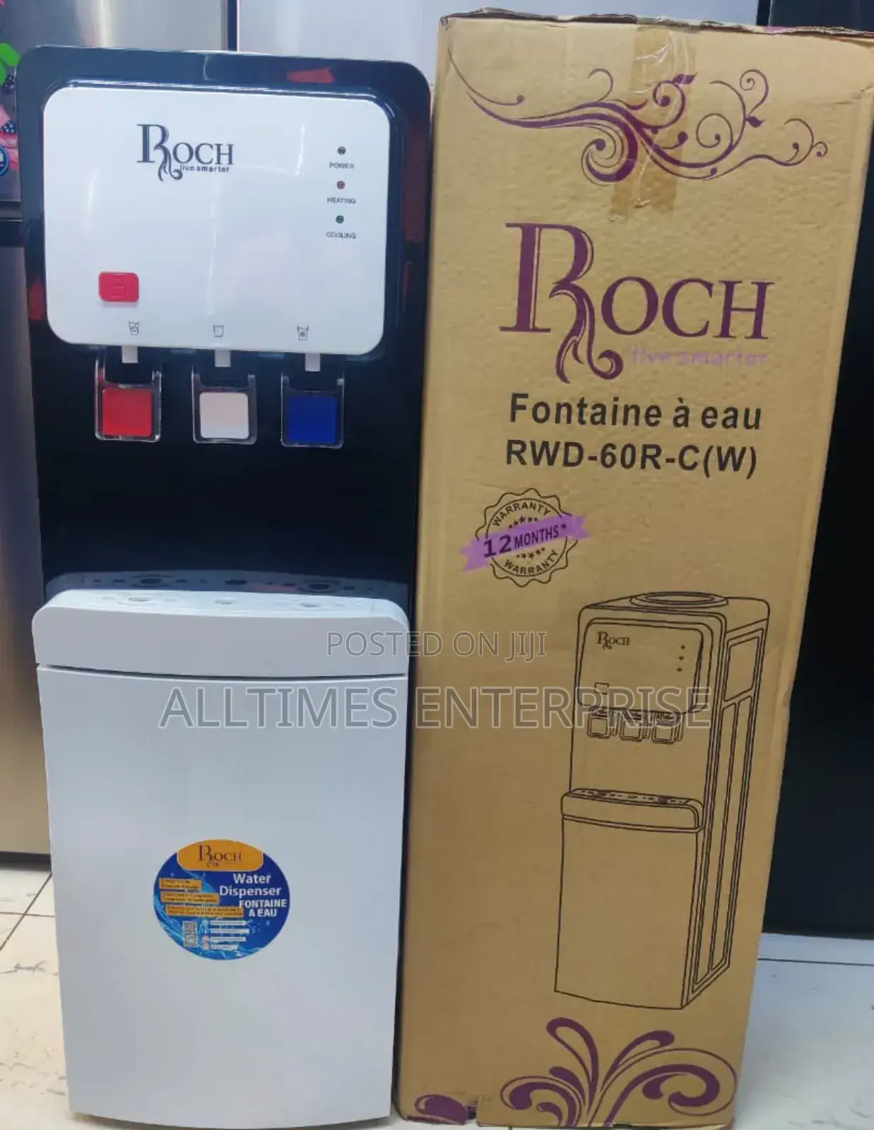 Roch Dispenser RWD 60r Hot, Normal Cold With Compressor