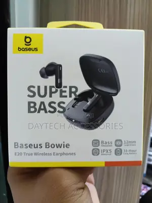 Baseus E20 True Wireless Earbuds 12mm Drivers With Powerful Bass