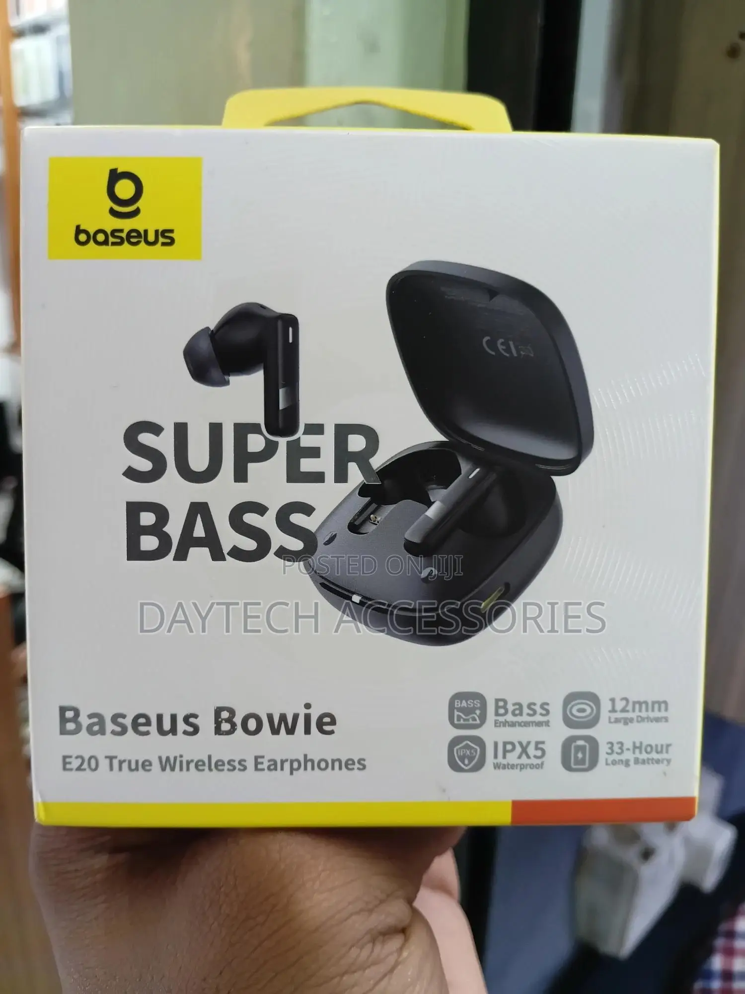 Baseus E20 True Wireless Earbuds 12mm Drivers With Powerful Bass