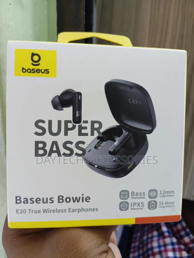 Baseus Bowie E20 True Wireless Earphones Bluetooth 5.3, 33h Playtime