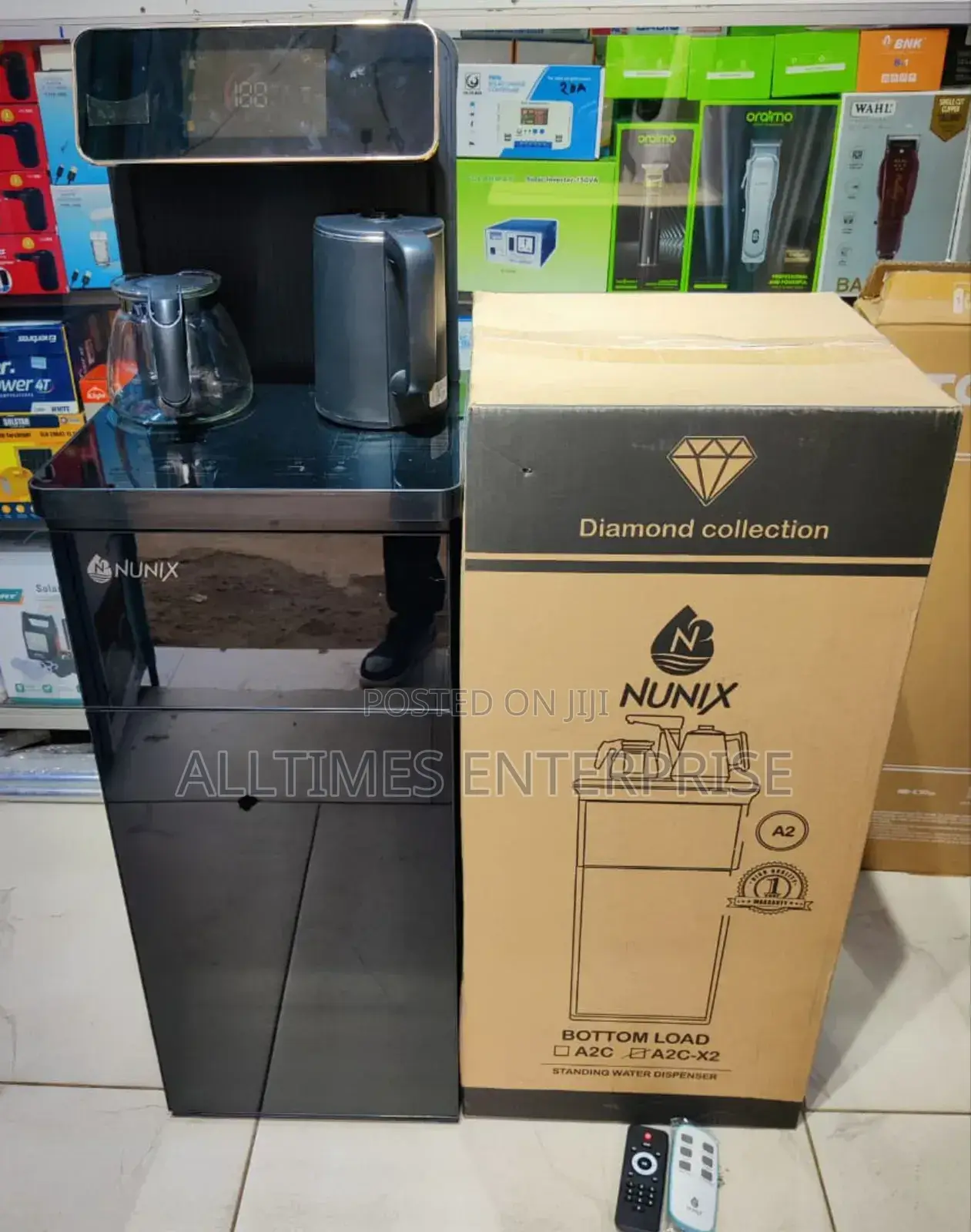 Nunix Dispenser A2c X2 Hot and Cold With Audio(Radio Bluetooth)
