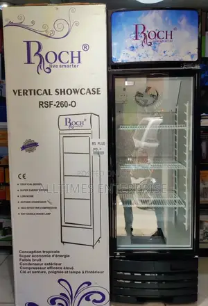 Roch Showcase Chiller Fridge 209l
