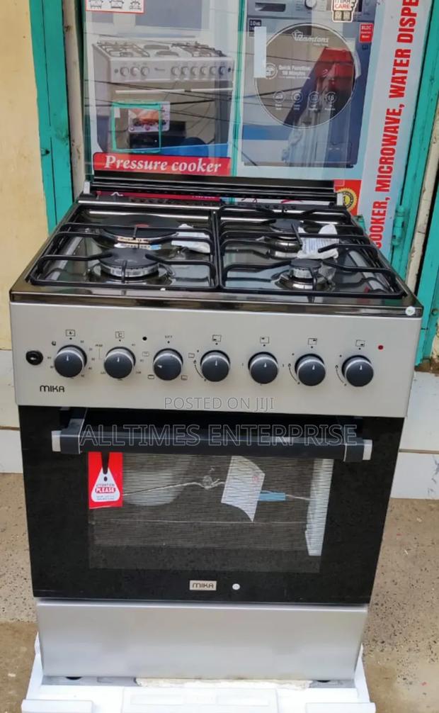 Mika Standing Cooker, 60cmx60cm, 3g Pool Jet Burners + 1 Rapid Plate