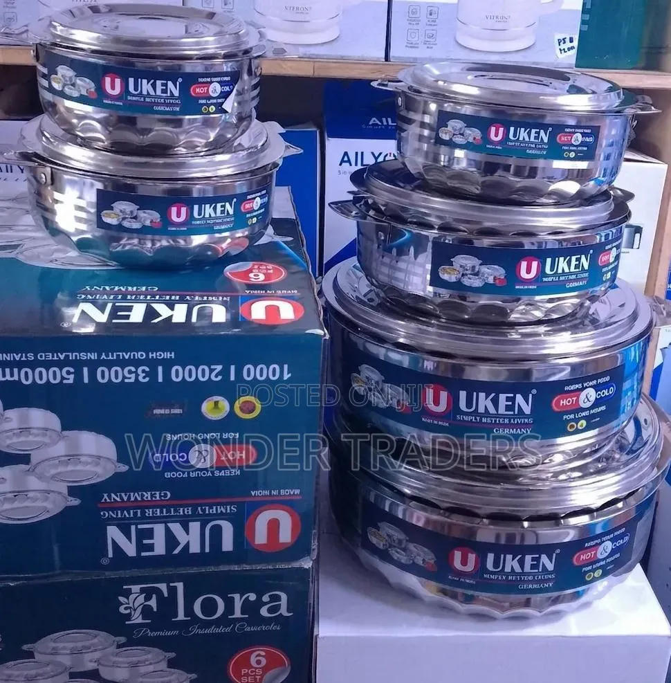 Uken Hotpots * A 6pcs Set