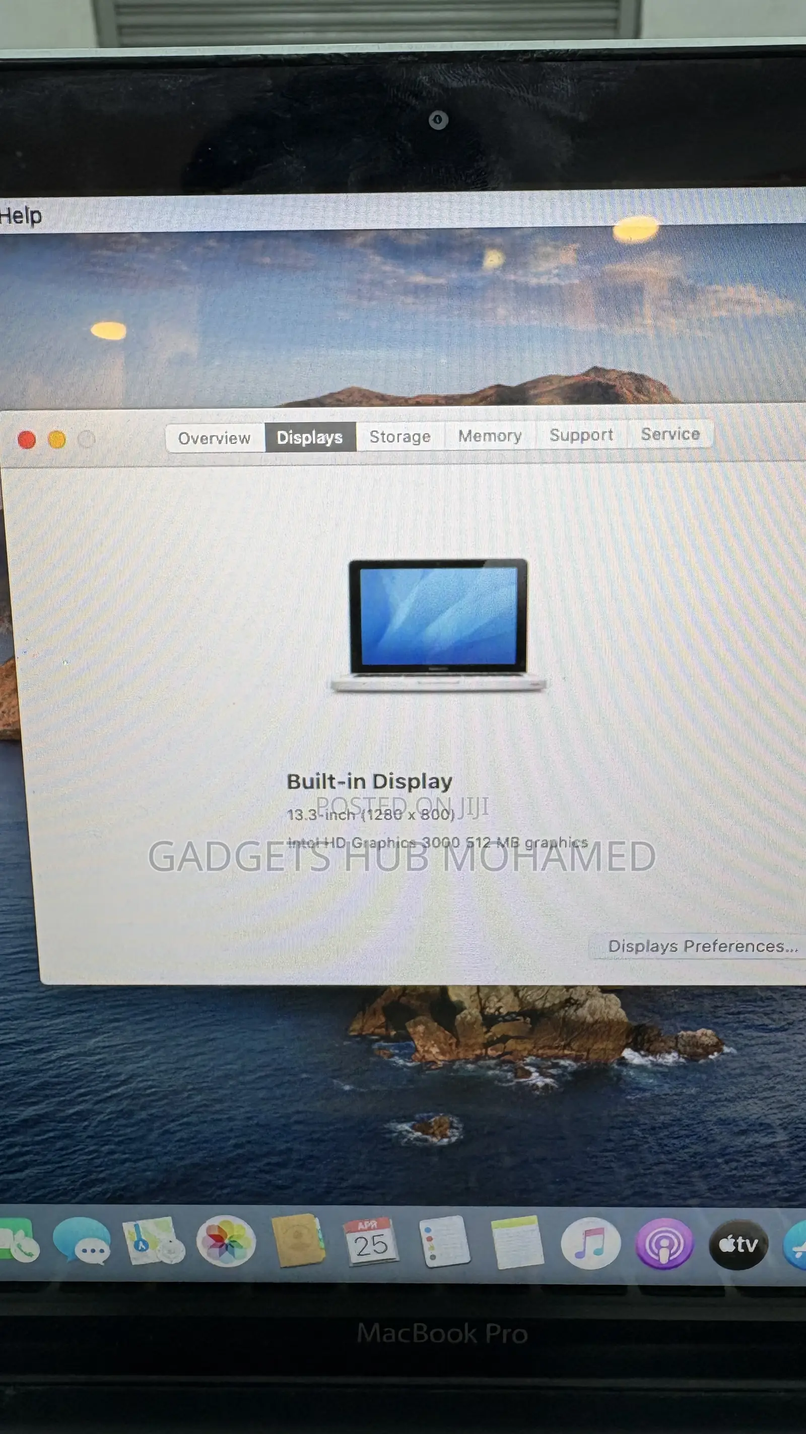 Laptop Apple MacBook Pro 8GB Intel Core i5 SSD 256GB