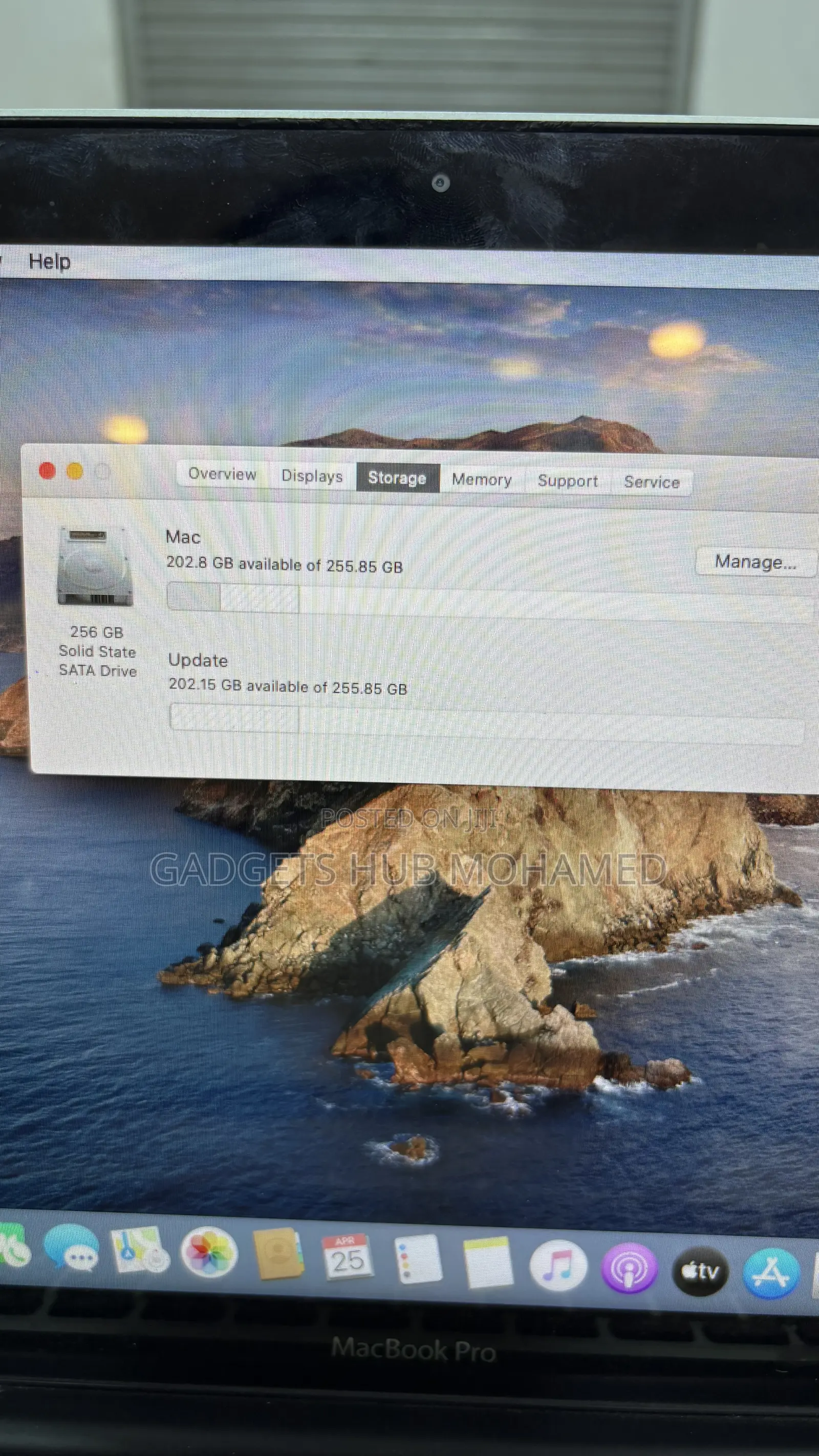 Laptop Apple MacBook Pro 8GB Intel Core i5 SSD 256GB