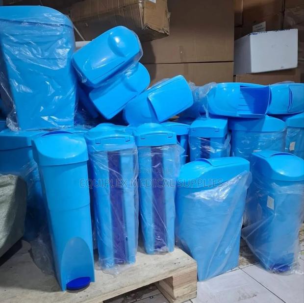 18l Blue Hospital Sanitary Bins (High Quality Sanitary Bins 18 Liters)