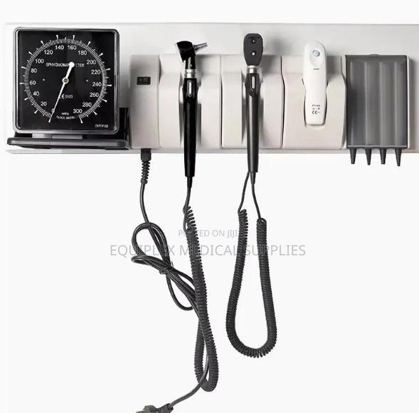 Wall-Mounted Ent Diagnostic Set (Durable Medical Grade)