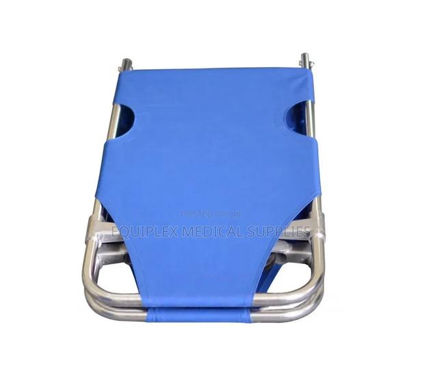 Portable Foldable Stretcher (Canvas Foldable Patient Stretcher) - thumbnail 2