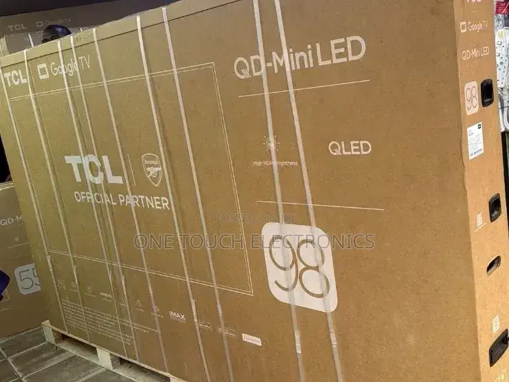 TCL 98 Inch Qd-Miniled Smart TV Google TV – Model 98c6k