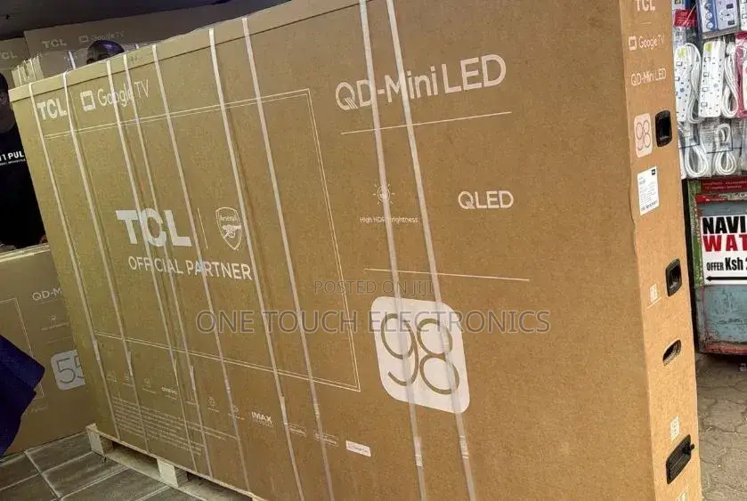 TCL 98 Inch Qd-Miniled Smart TV Google TV – Model 98c6k