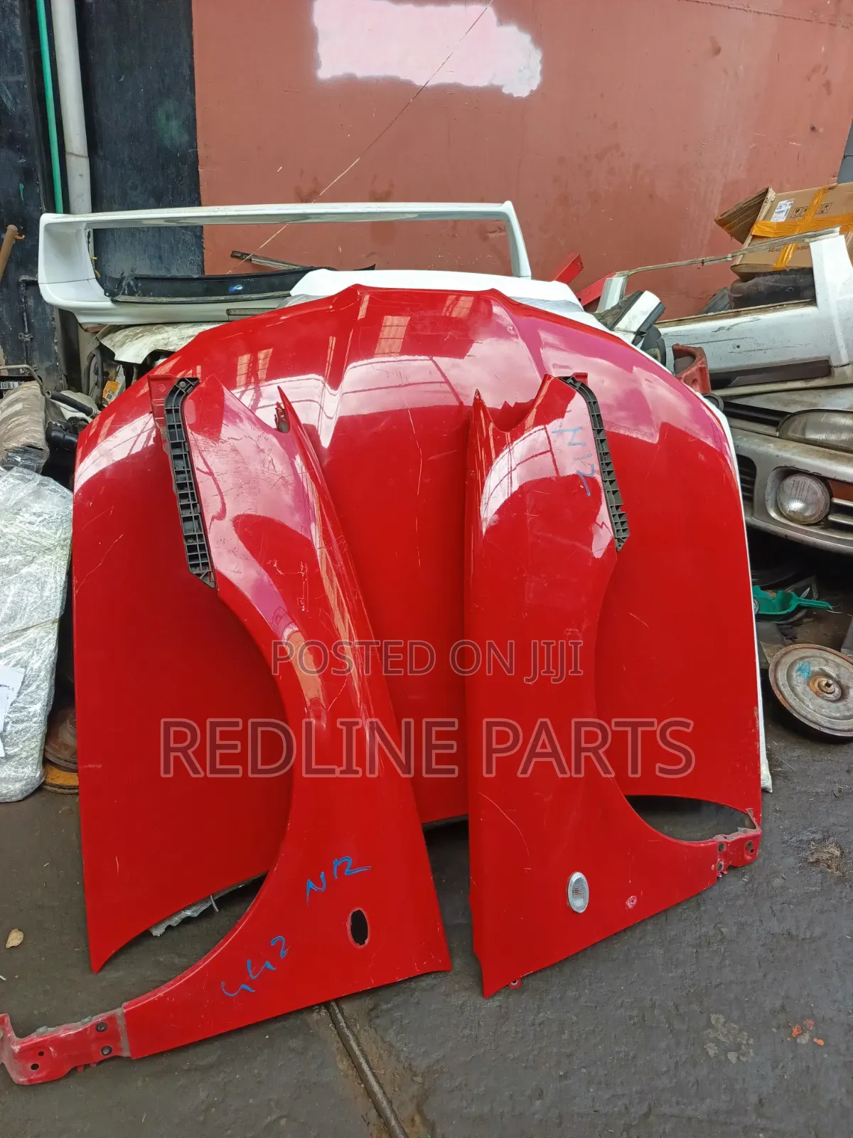 Subaru Impreza Gg2 Bonnet Wings