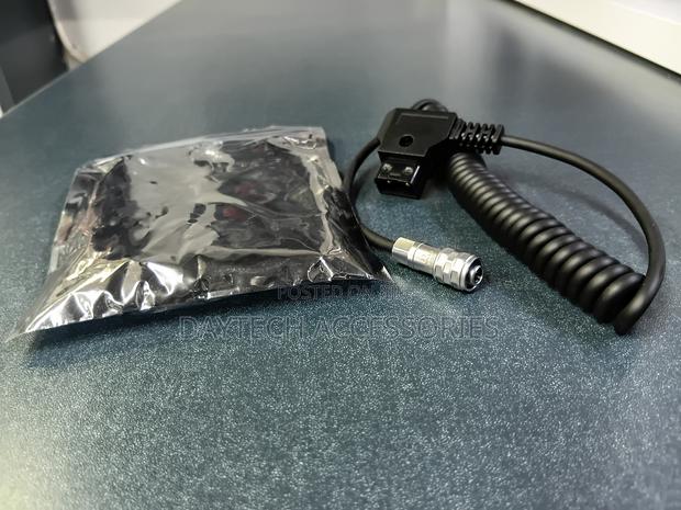 Kondor Coiled D-Tap to BMPCC / Power Cable for Blackmagic - Black