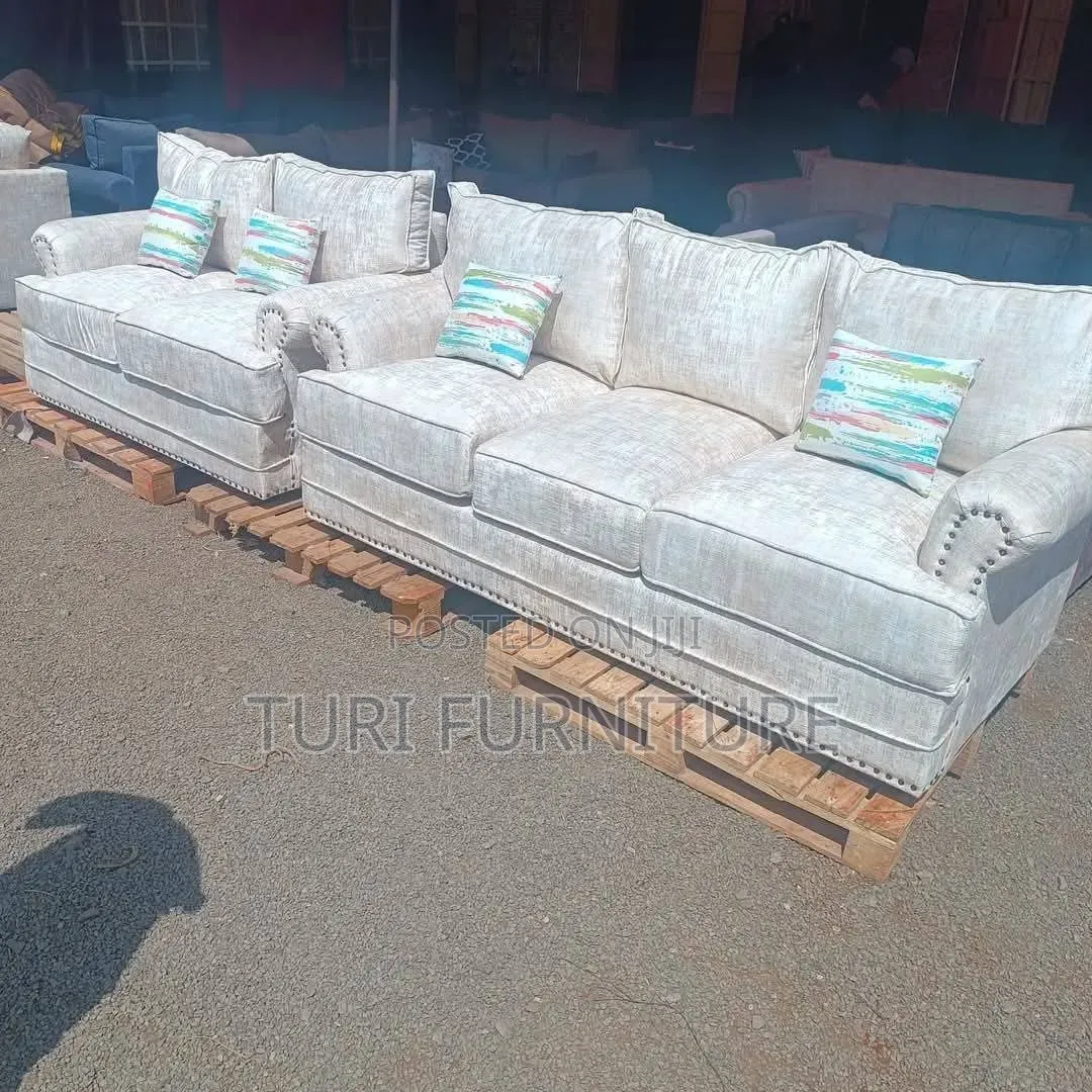 Springed Buffalo Sofa