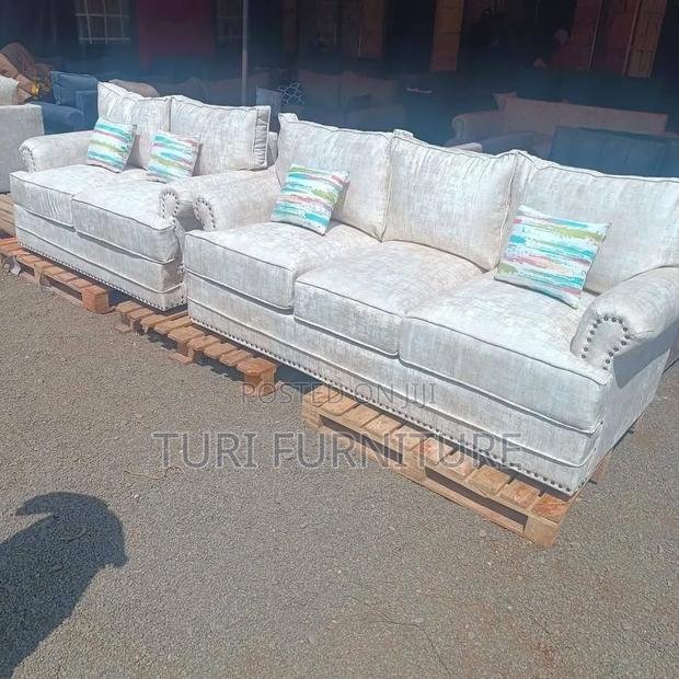 Springed Buffalo Sofa