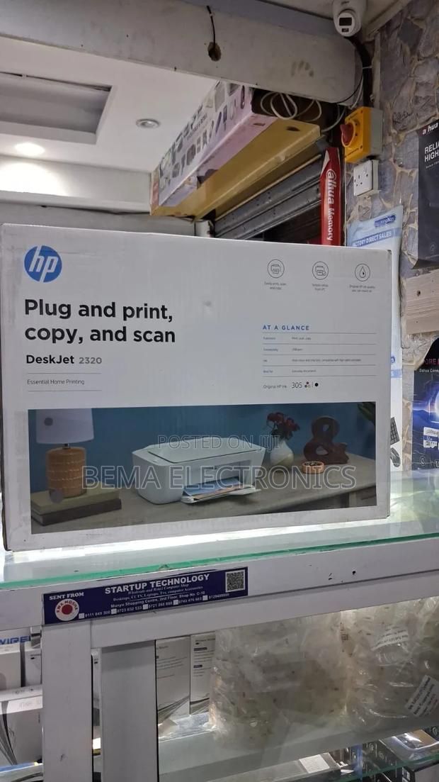 A White Printer.