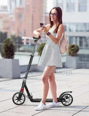 Foldable Metallic Scooter