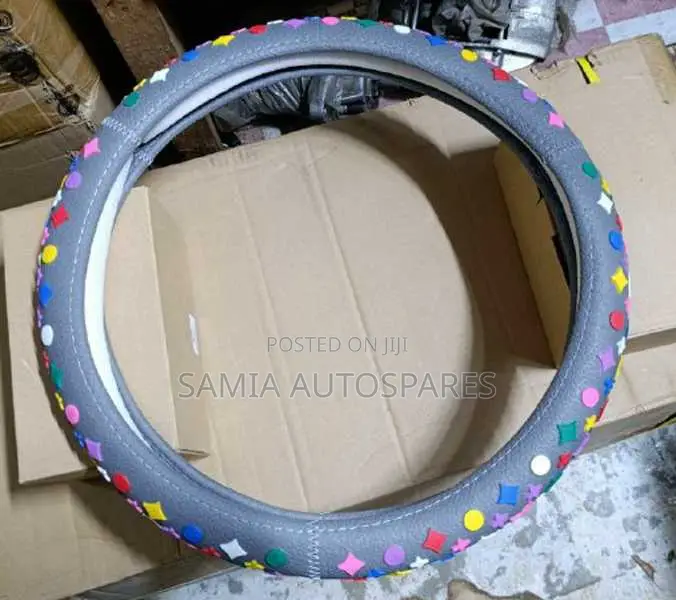 Steering Cover 
Louis Vuitton Grey