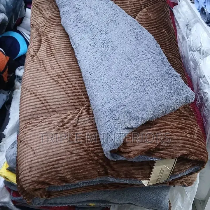 Ultra-Warm Fuzzy Velvet Duvet | Compact Luxury