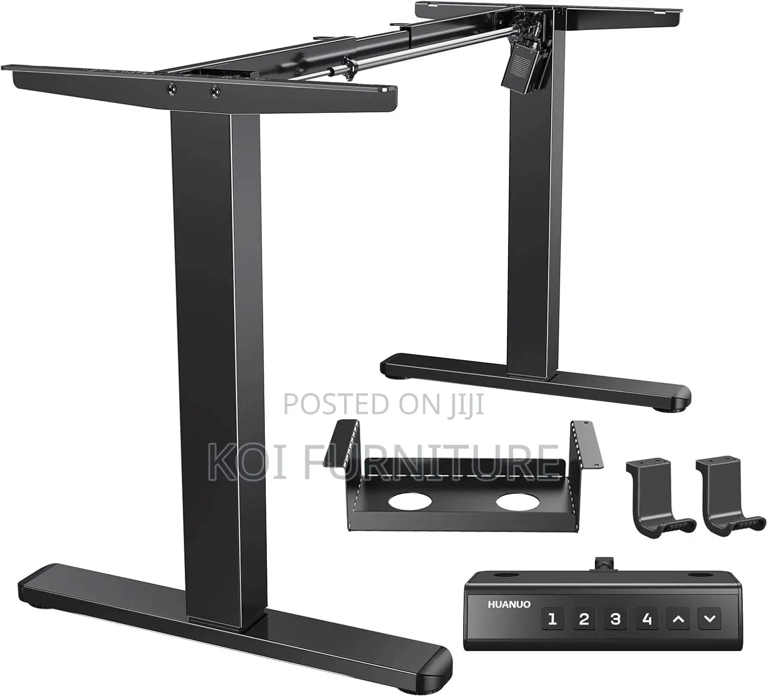 Office Desk; 1400mm Modern Standing Electric Desk