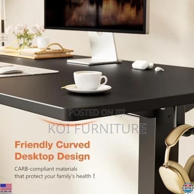 Office Table; 1800mm Adjustable Height Electric Standing Desk - thumbnail 5