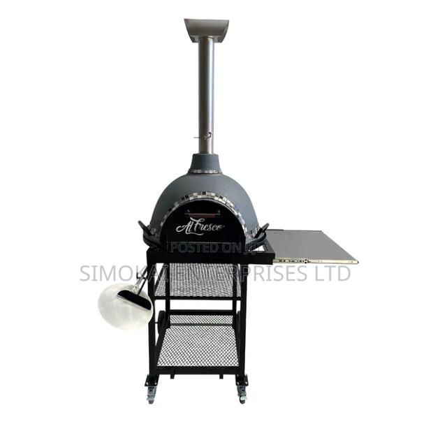 Alfresco Magnifique Wood-Fire Pizza Oven With Stand