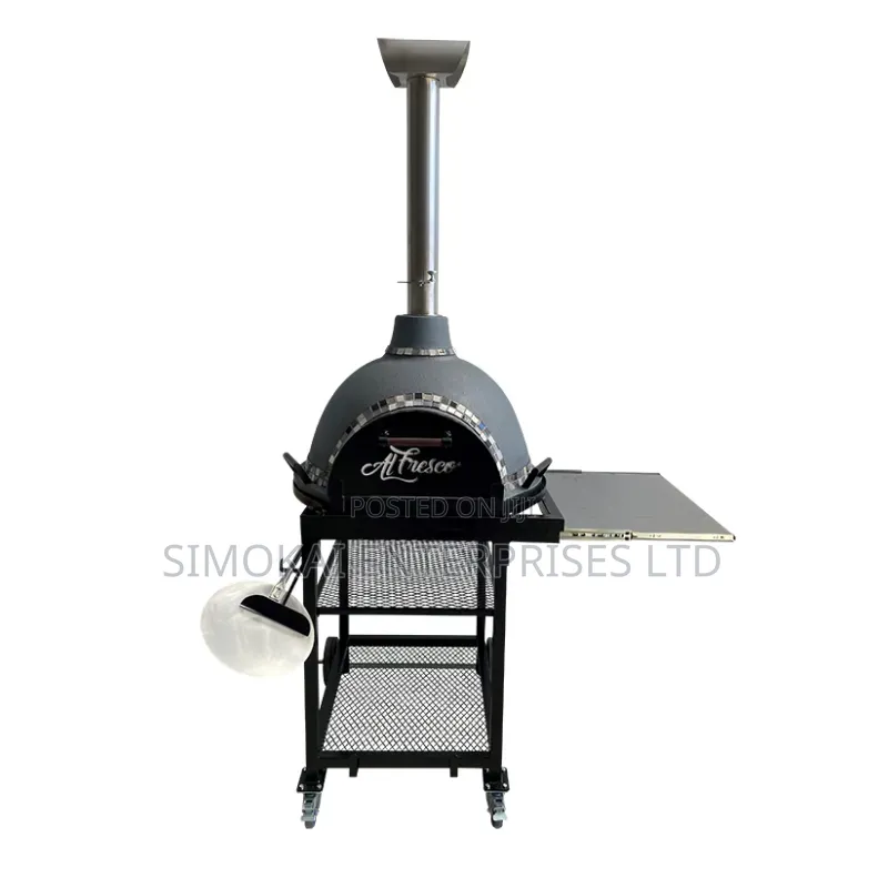Alfresco Magnifique Wood-Fire Pizza Oven With Stand