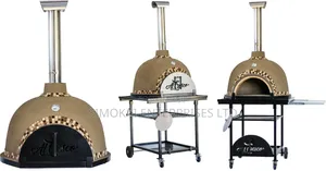 Alfresco Festivo Wood-Fire Pizza Oven With Stand