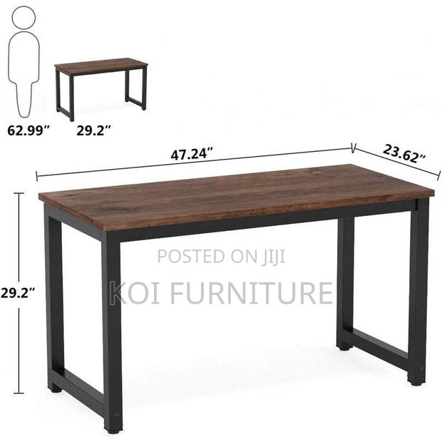 Office Tabe; 1.4 Meters Home Office Desktop Pc Desk - thumbnail 2