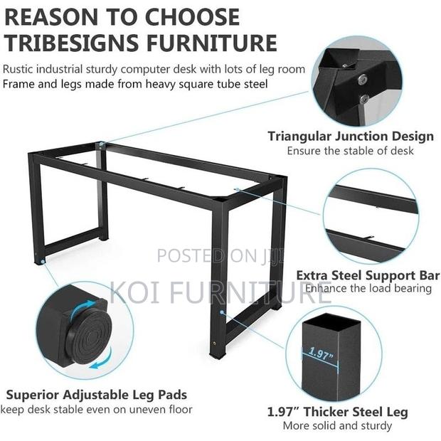 Office Tabe; 1.4 Meters Home Office Desktop Pc Desk - thumbnail 8